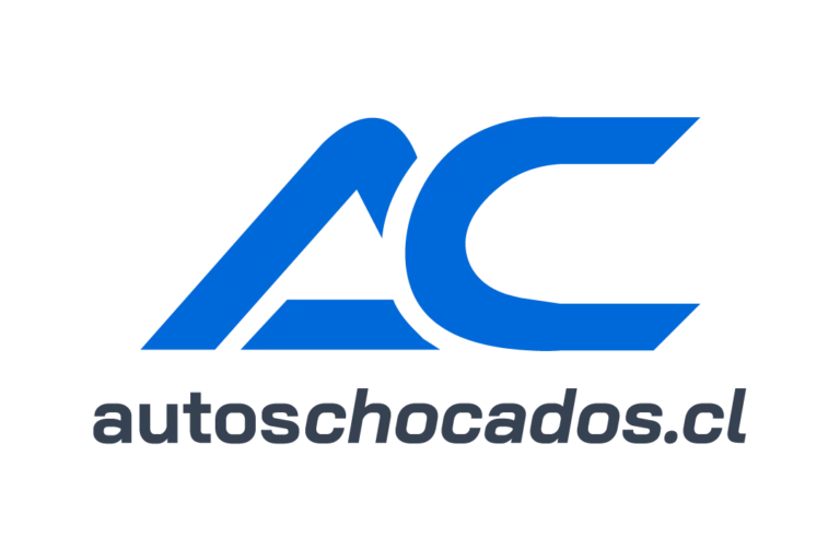 Logo vertical AutosChocados.cl, compra y venta de autos chocados en Chile