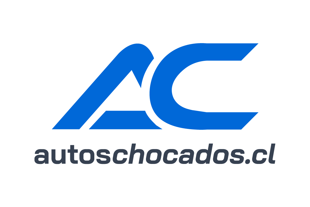 Logo vertical AutosChocados.cl, compra y venta de autos chocados en Chile