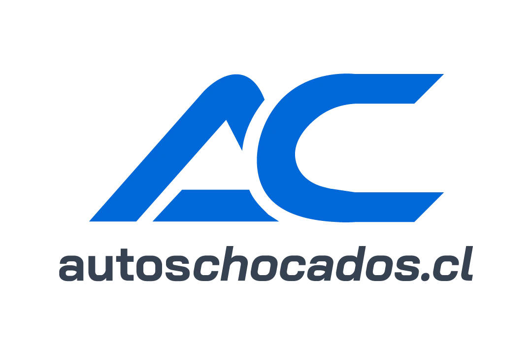 Logo vertical AutosChocados.cl, compra y venta de autos chocados en Chile